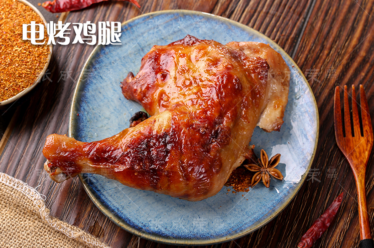 电烤鸡腿，张成荣烤鸡腿