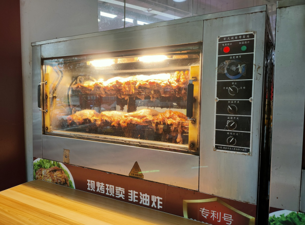 电烤鸡架机器多少钱一台?